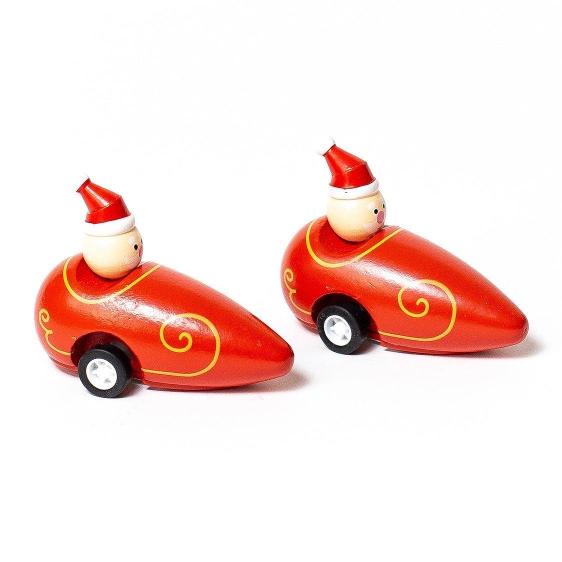 Pull-Back Santa Christmas Sleigh